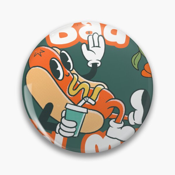 Item preview, Bad Girl Meal Hot Dog Sticker – Funny Cheat Meal Vibes Tote Bag designed and sold by theglpnp.