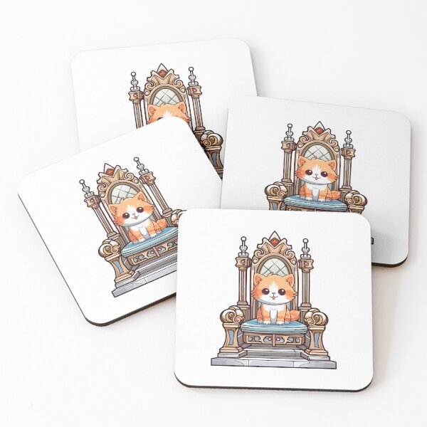 Item preview, Cute Cat on Throne Funny designed and sold by Noah V's Merch.