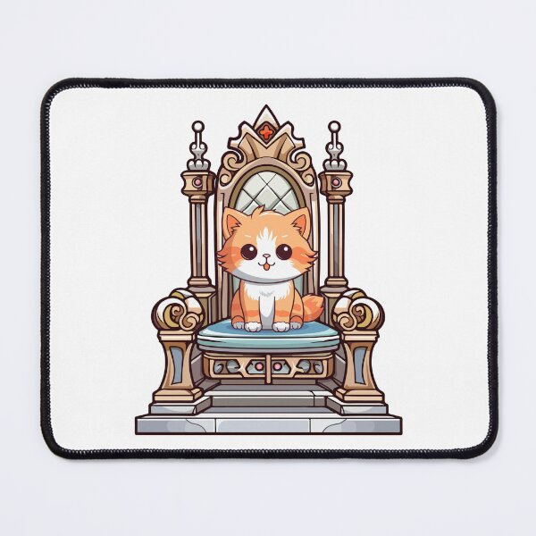Item preview, Cute Cat on Throne Funny designed and sold by Noah V's Merch.