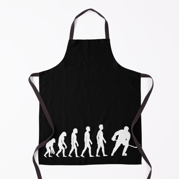 Item preview, Glow-in-the-Dark Hockey Evolution Shirt – From Caveman Slapshot to NHL Legend | Bold Retro Futuristic Hockey Tee designed and sold by WAUZ.