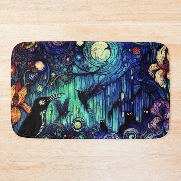 Item preview, Colorful Forest Art designed and sold by TheDarkWardrobe.
