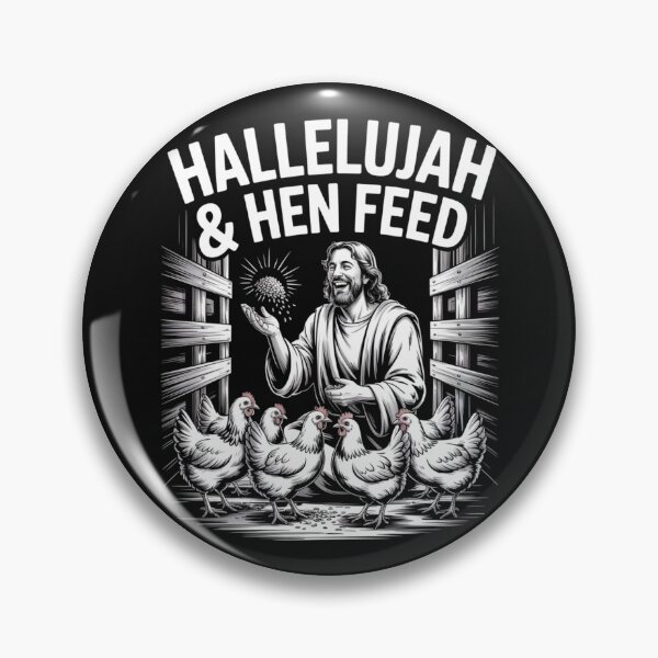 Item preview, Hallelujah & Hen Feed designed and sold by SignumShop.