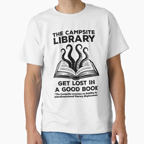 Item preview, The Campsite Library designed and sold by The Cursed Item Gift Shop.
