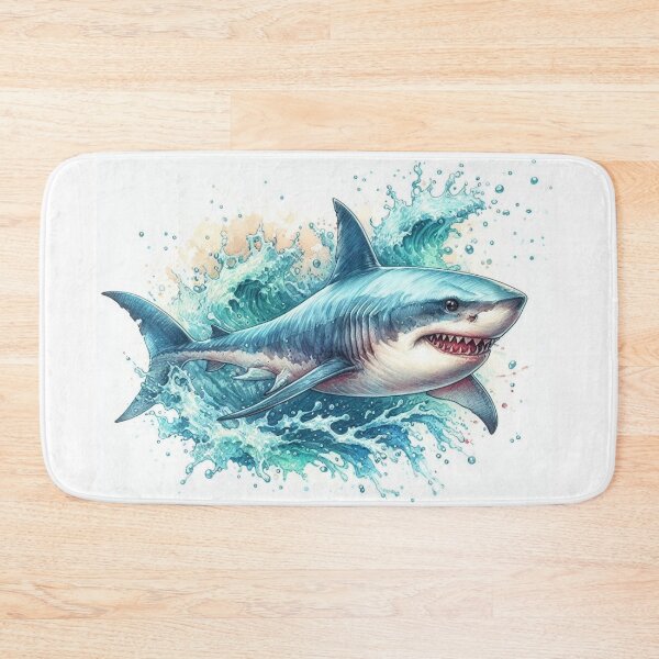 Item preview, wild shark designed and sold by Dogandesighn.