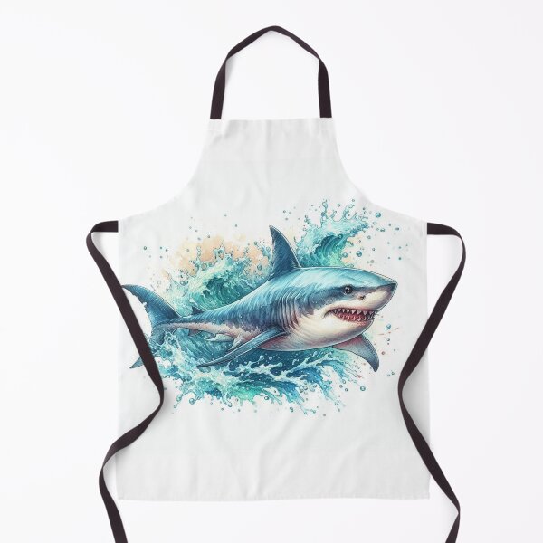 Item preview, wild shark designed and sold by Dogandesighn.
