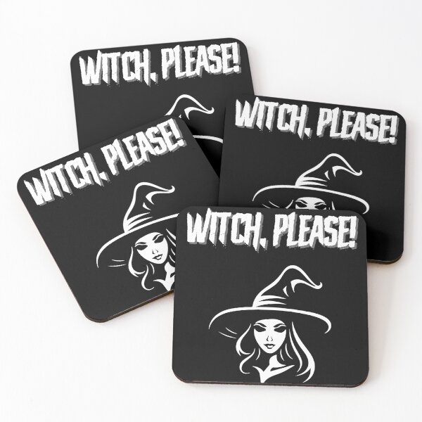 Item preview, Witch, Please! designed and sold by MacabreMerch.