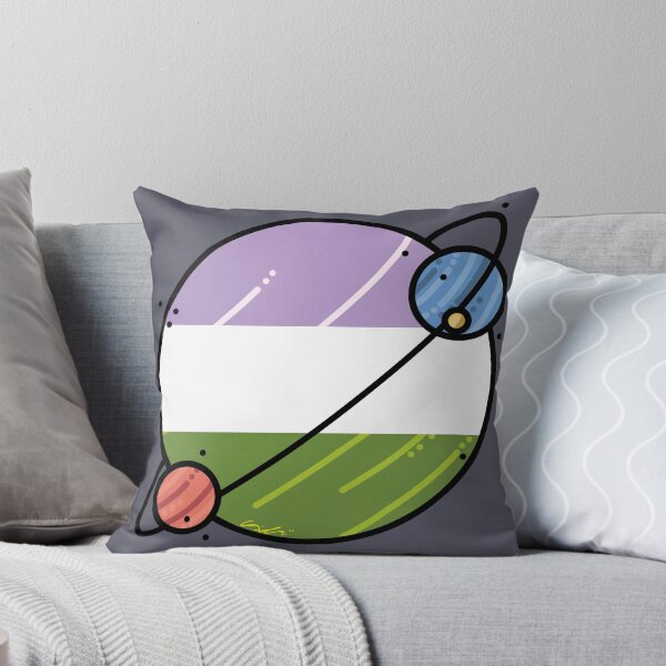 Item preview, Genderqueer Planet Pride designed and sold by Cal Sabatini.