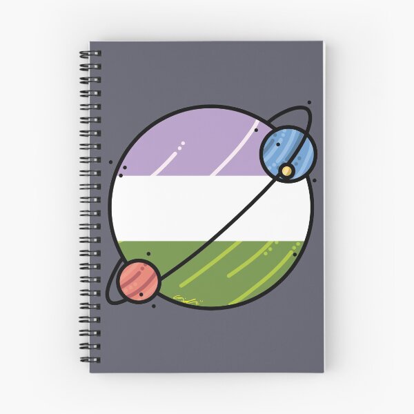 Item preview, Genderqueer Planet Pride designed and sold by Cal Sabatini.
