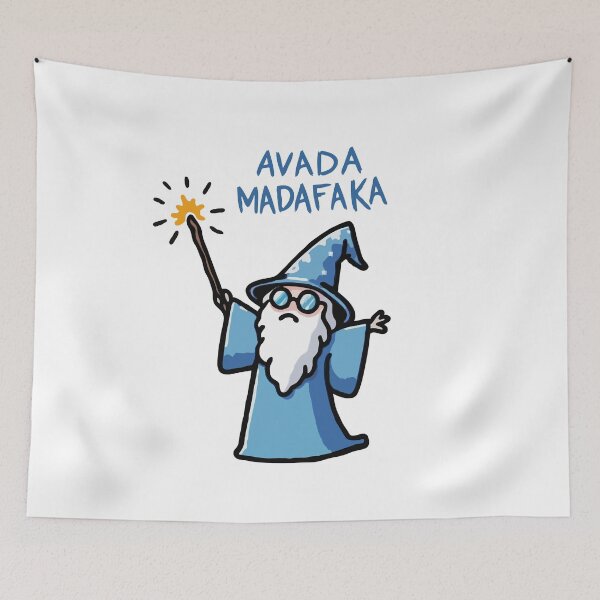 Item preview, Wizard Avada Madafaka designed and sold by Gkinoki.