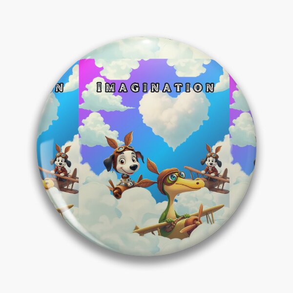 Item preview, Art for Kids Room, Imagination  designed and sold by AnimalLovelies.
