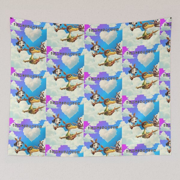 Item preview, Art for Kids Room, Imagination  designed and sold by AnimalLovelies.