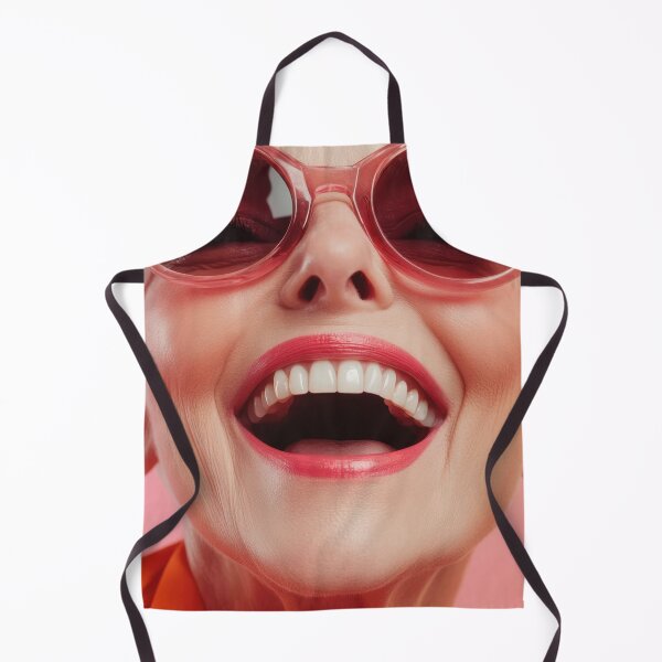 Item preview, Happy woman in pink shades designed and sold by anytka.