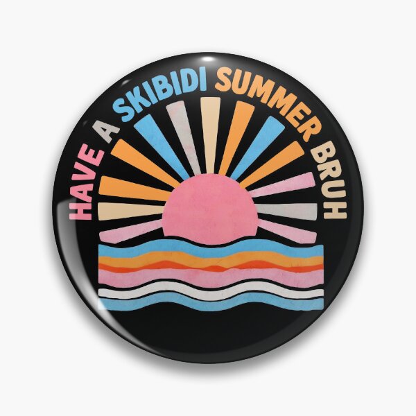 Item preview, Have a Skibidi Summer Bruh designed and sold by FreshArtFusion.