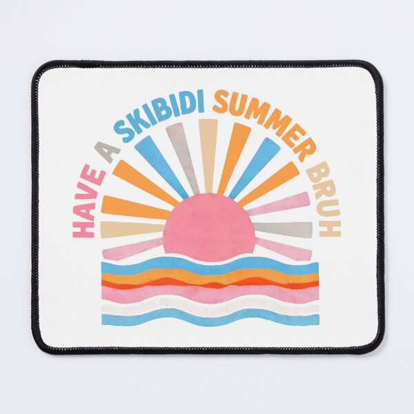 Item preview, Have a Skibidi Summer Bruh designed and sold by FreshArtFusion.
