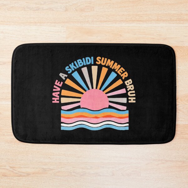Item preview, Have a Skibidi Summer Bruh designed and sold by FreshArtFusion.