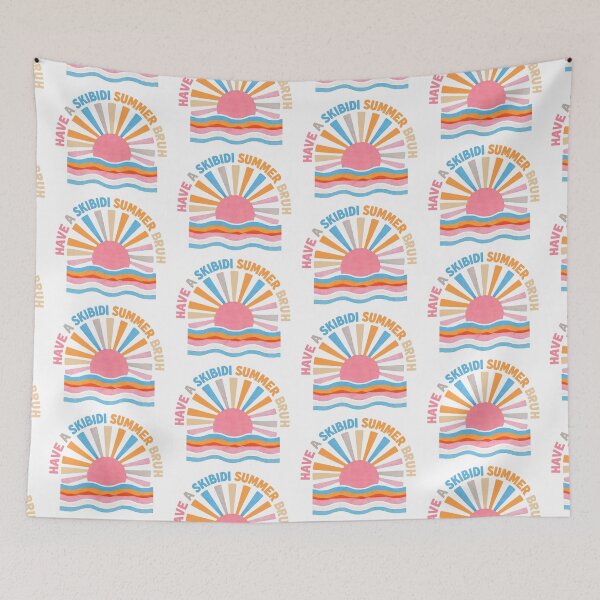 Item preview, Have a Skibidi Summer Bruh designed and sold by FreshArtFusion.