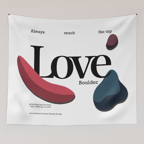 Item preview, Love Boulder designed and sold by AlexEyck.