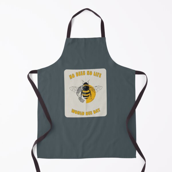 Item preview, No Bees No Life – World Bee Day Awareness Design designed and sold by Bearabilia.