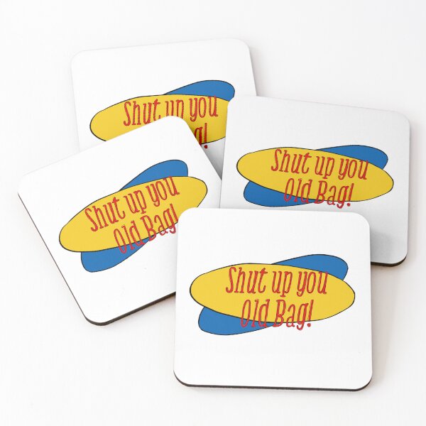 Item preview, “Shut Up You Old Bag!” from the Marble Rye Episode - Funny Jerry Quote designed and sold by from here 2 mars.