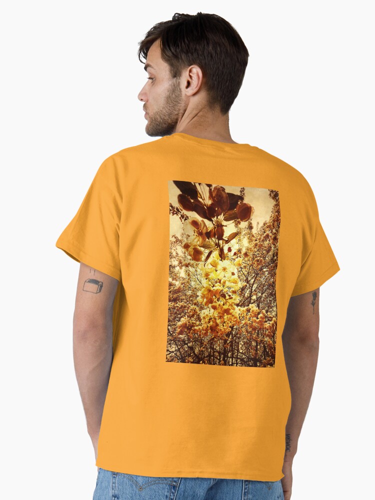 Thumbnail 1 of 7, Classic T-Shirt, Rose Gold Apple Blooms designed and sold by OneDayArt.