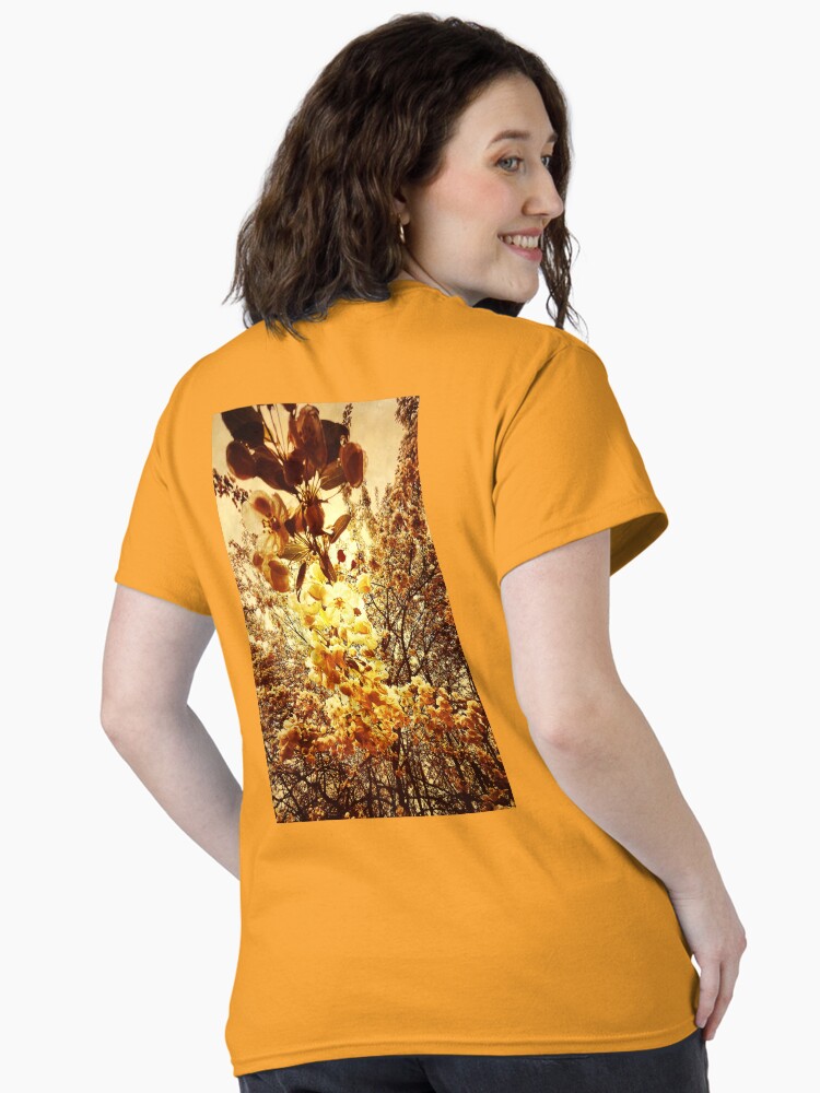 Thumbnail 2 of 7, Classic T-Shirt, Rose Gold Apple Blooms designed and sold by OneDayArt.