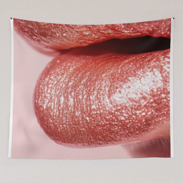 Item preview, Shimmering lips with glossy finish designed and sold by anytka.