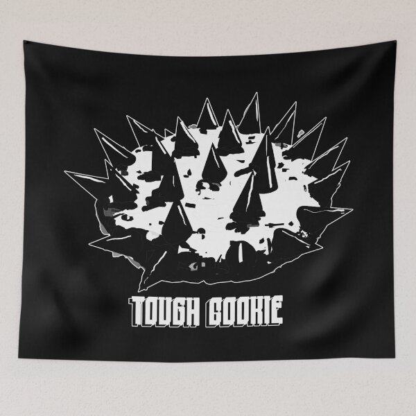 Item preview, Tough Cookie (black and white) designed and sold by JoseloRochaArt.