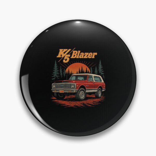 Item preview, Vintage 1971 K5 Blazer Off-Road Sunset Adventure Art designed and sold by TheArtOfCar.