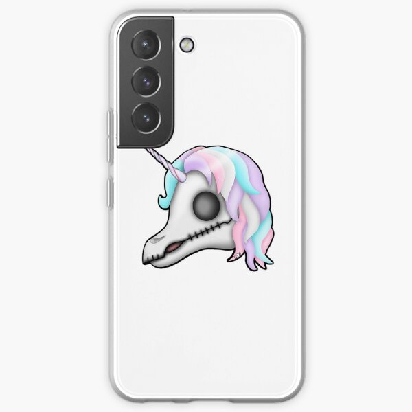 My Little Dead Unicorn | Rainbow Unicorn Skull | White Samsung Galaxy Soft Case