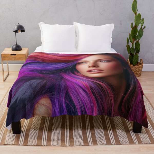Item preview, Vibrant hair in motion designed and sold by anytka.