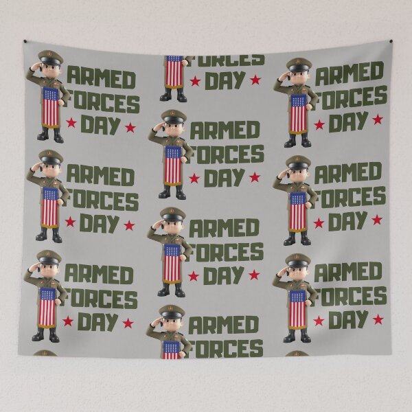 Item preview, Armed Forces Day Honor For Soldiers & Veterans designed and sold by MarkezWear.