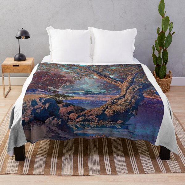 Item preview, Maxfield Parrish, Autumn Brook, Neo-Classical, Landscape Painting, American Artist designed and sold by Artistic Gift Print.