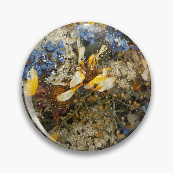 Item preview, Dry bouquet of wild flowers on the background of wet glass designed and sold by EchoOfSilence.