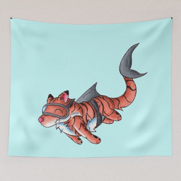 Item preview, Tiger Shark designed and sold by KOKeefeArt.