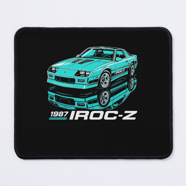Item preview, 1987 Camaro IROC-Z in Retro Teal with Bold Reflection Art designed and sold by TheArtOfCar.