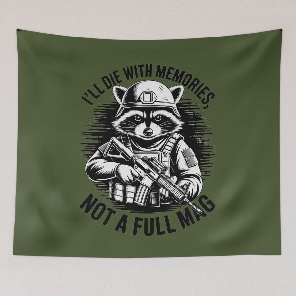 Item preview, I'll Die With Memories Not A Full Mag designed and sold by A-Szczesniak.