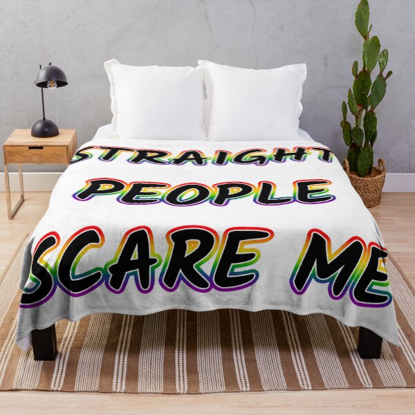 Item preview, Straight People Scare Me designed and sold by TD Collective.