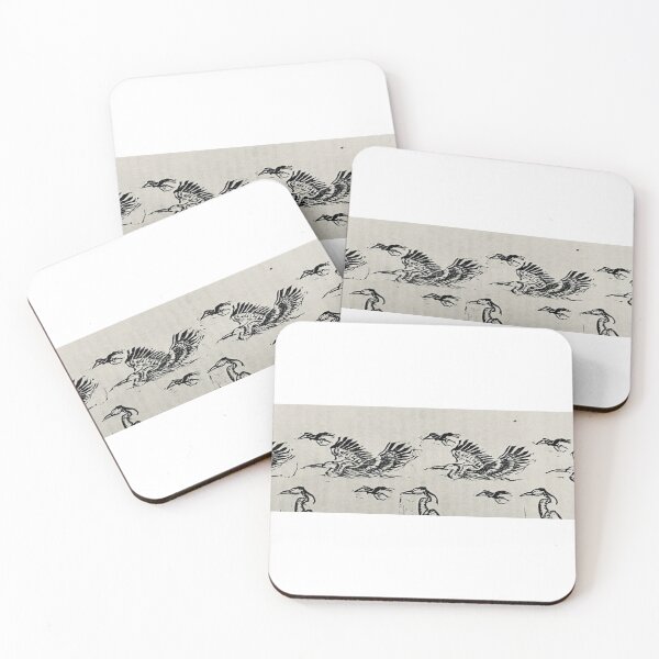 Item preview, Heron Linocut designed and sold by maybeimmac.