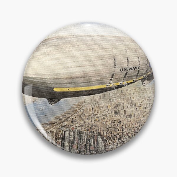 Item preview, USS Macon over New York City in 1933 designed and sold by Brad A. Thomas.