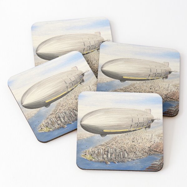 Item preview, USS Macon over New York City in 1933 designed and sold by Brad A. Thomas.