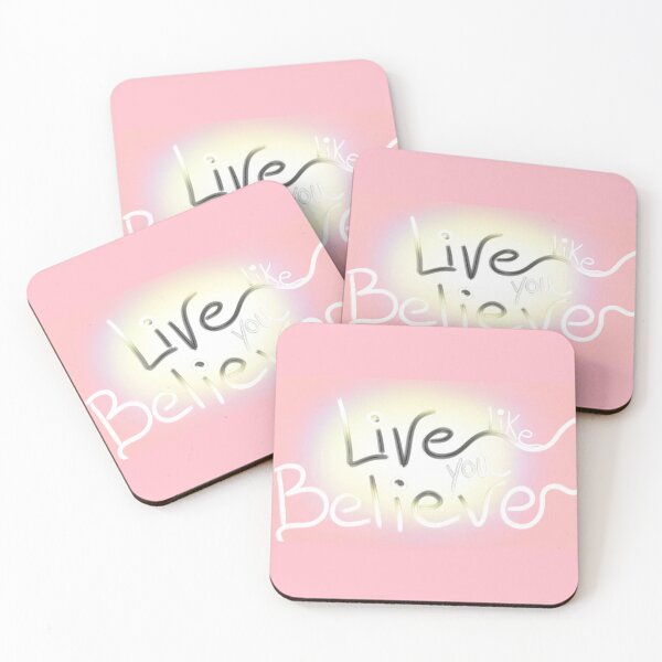 Item preview, Live Like You Believe designed and sold by Gina Deals Shop.