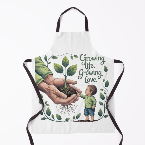 Item preview, Growing Life, Growing Love | Father’s Day Botanical Art Print | Heartfelt Dad & Child Nature Gift 2025 designed and sold by AnnDesignStudio.