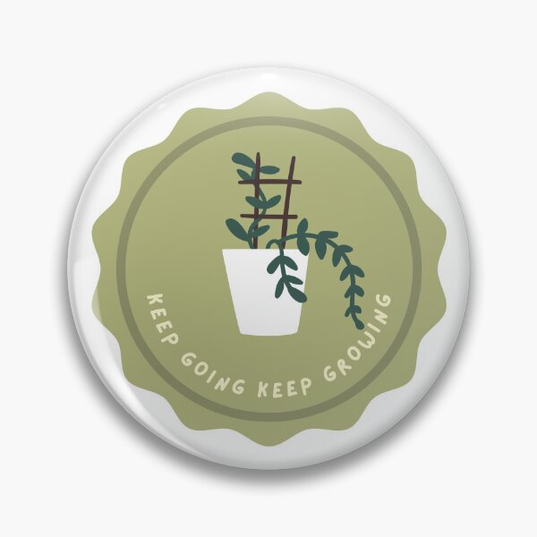 Item preview, keep going keep growing  designed and sold by LivsPlantHouse.