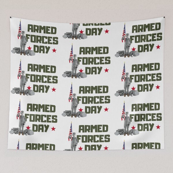 Item preview, Armed Forces Day Honor For Soldiers & Veterans designed and sold by MarkezWear.