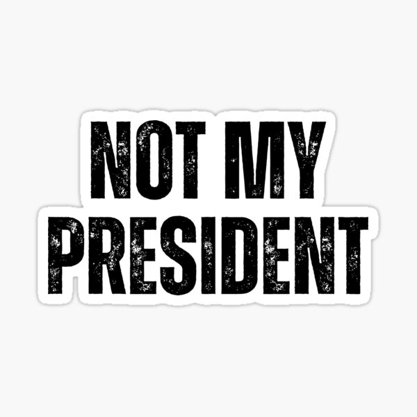 Item preview, NOT MY PRESIDENT | FDT | TRUMP IS NOT MY PRESIDENT designed and sold by FestiveFeminist.
