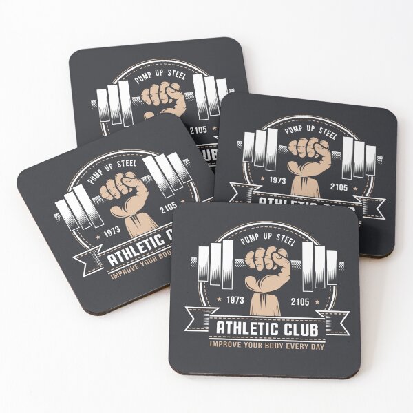 Item preview, Pump Up Steel Athletic Club T-Shirt designed and sold by The Design KAD.