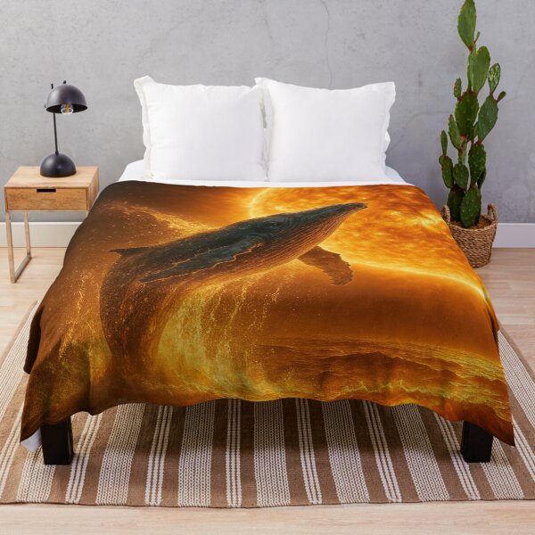 Item preview, Solar Flame Whale – Fireborn Leviathan of the Sun designed and sold by GalenaDeco.