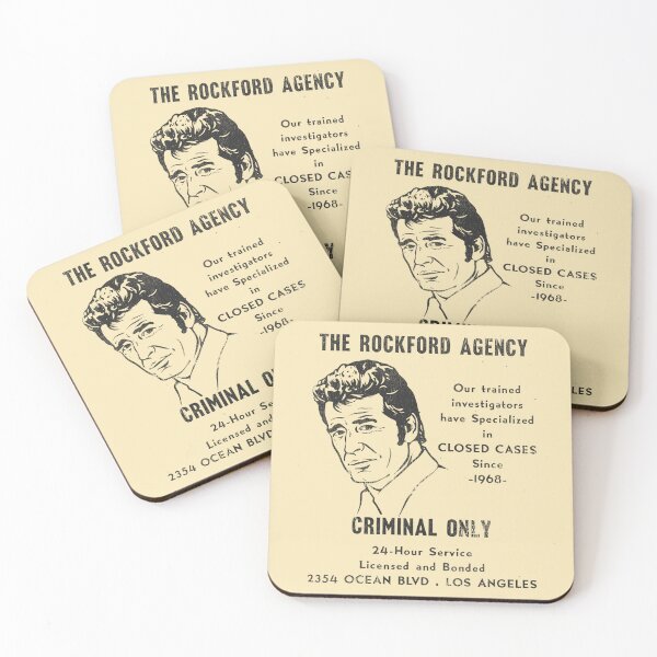 Item preview, The Rockford Files - Criminal Only Agency 1968 designed and sold by ourkid.