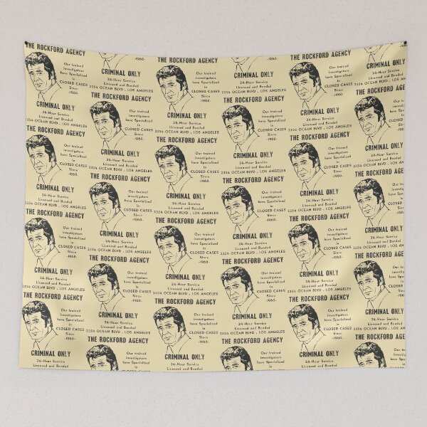 Item preview, The Rockford Files - Criminal Only Agency 1968 designed and sold by ourkid.