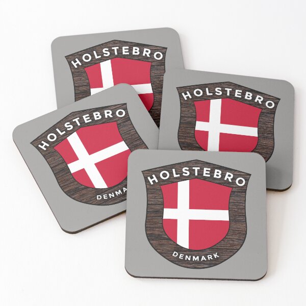 Item preview, Holstebro Denmark Emblem Flag designed and sold by World Designs.
